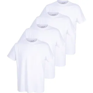 Götzburg Unterhemd 4er Pack Classic Feinripp in weiss | Gr.: 48