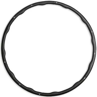 Fitnessreifen - Hula Hoop Reifen - Sportreifen - Schwarz - 1,5 kg 100 CM