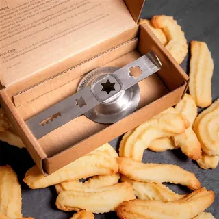 kittyprofessional Spritzgebäckvorsatz "Cookie" Größe 5