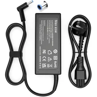 Laptop Ladekabel für HP Ladegerät 45W 65W für hp Elitebook Probook 430 440 450 455 470 250 G3 G4 G5 G6 G7 Pavilion Spectre Envy X360 11 13 15 Stream 19.5V 2.31A AC Adapter Netzteil (4.5 * 3.0mm)