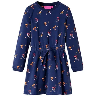 vidaXL Kinderkleid Marineblau 104