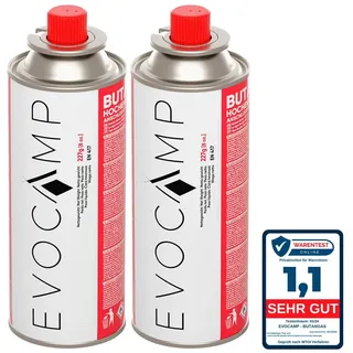 evocamp Gaskartusche 2 Stück 227 g Typ MSF-1a