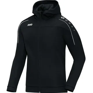 Jako Classico Damen Kapuzensweater, schwarz - 46