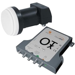 Invacom OTX KIT 1310 - der Ersatz für optische LNB - für bis zu 32 LWL-Anschlüsse, inkl. WB LNB