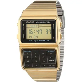 Casio Databank Calculator Gold