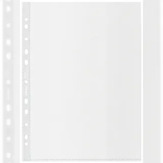 Esselte Prospekthüllen DIN A4 transparent genarbt 0,07 mm, 100 St.