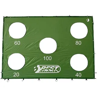 Best Sporting Fußballtor Torwand 213er mit 5 Schußlöchern«, grün