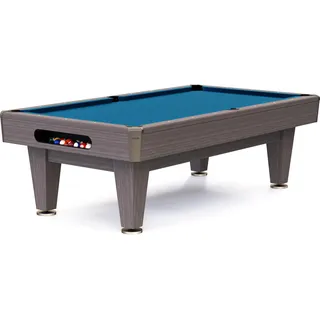 Stradivari Billardtisch Nero EuroSpeed, Blau, 9 ft (Spielfeld 254x127 cm)
