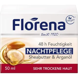 BEIERSDORF Florena Nachtpflege Sheabutter Gesichtscreme 50 ml