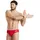 Mens Team Swim Briefs Red/White 5