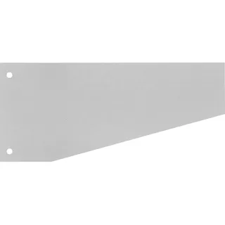 Soennecken Trennstreifen Trapez 50509t 240x105/60mm grau