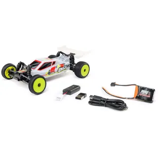 Losi Micro-B 2WD Buggy, Heckantrieb, Öldruckfederbeine, Aluminium Chassis, inkl. Akku und Ladegerät