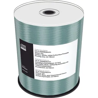 MediaRange CD-R 700 MB 52x 100 Stück,