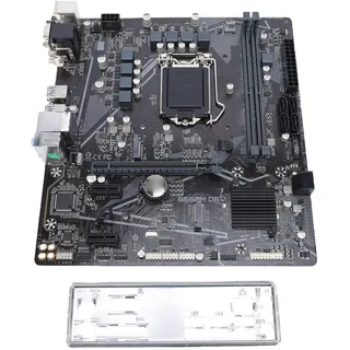 CCYLEZ B560M LGA 1200 Motherboard für CPUs der 10./11. Generation, Micro ATX mit Zwei M.2, VGA-/DVI-Anschlüssen, 6+2-Phasen-Stromversorgung, DDR4 3200 MHz