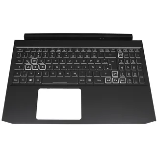 Acer Nitro 5 (AN515-55) original Tastatur inkl. Topcase DE (deutsch) schwarz/wei