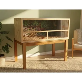MyPets® Terrarium RINGO XXL Seitenbelüftung Holzterrarium OSB Holz Terrarien