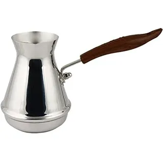 rukauf Dzhesva aus Edelstahl(1mm) 350 ml/Mokkakanne Topkapi Mokkakännchen Cezve 350