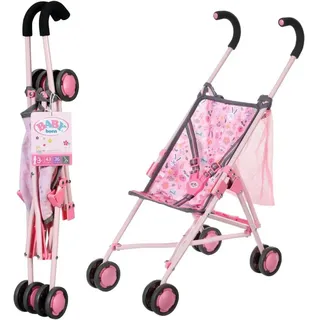 BABY born Baby Born Stroller mit Tasche pink