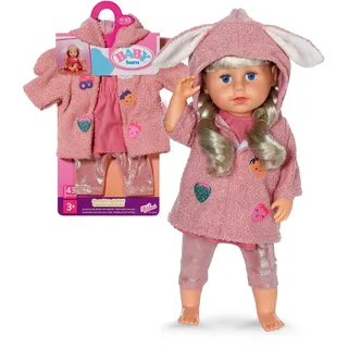 BABY BORN Mantel Set mit Kleid 43cm