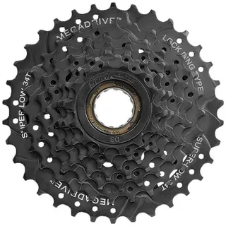 SunRace Kassette 7-fach 14-34T Schwarz