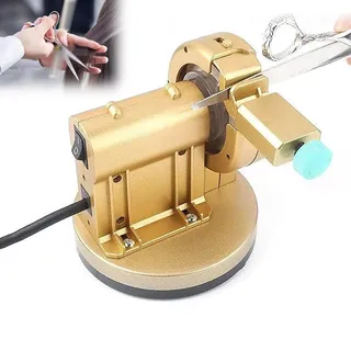 Professioneller selbstschärfender Scherenschleifer, 9600 U/min hohe Geschwindigkeit mit 35-42° verstellbarem Winkel, ideal für Friseure und Schneider