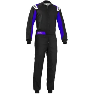 Sparco Unisex Rookie Kart Anzug, Blck/Elc, S EU