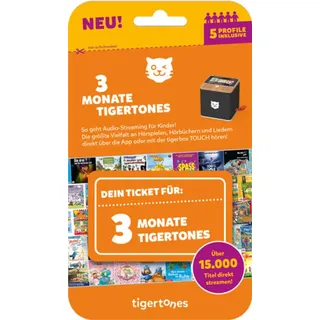 Tiger Media Tigertones Ticket 3 Monate 