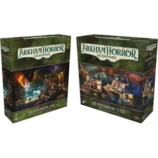 Fantasy Flight Games Arkham Horror Das Kartenspiel - Die versunkene Stadt Kampagnen-Erweiterung