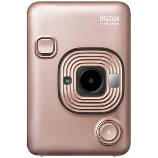 INSTAX Blush Gold LiPlay, Sofortbildfilm, Single