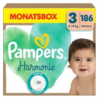 Pampers Harmonie Gr. 3 (6-10 kg) 186 St.