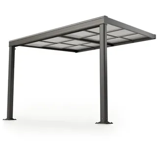 Juskys Terrassendach Jakarta 3 x 3 m grau