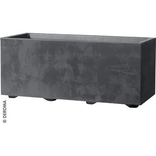 Deroma Pflanzkasten Millennium 79 x 39 x 39 cm Anthrazit