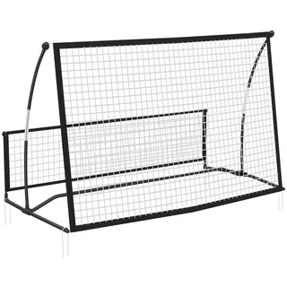 sportnow Rebounder Schwarz 200 x 94 cm