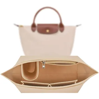 Organizer für Longchamp Tasche,Taschen Organizer für Longchamp S,Organizer für Longchamp Le Pliage S,Purse Organizer, Multi-Pocket Felt Handbag Organizer for Insert Wallet Organizer for Longchamp