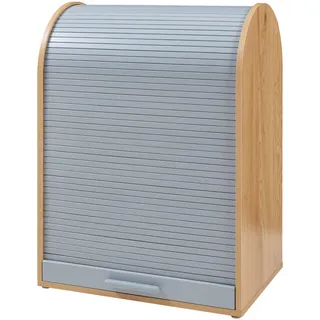 [en.casa] Kavlinge Rollladenschrank 80 x 60 x 40 cm Grau
