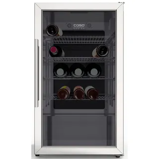 CASO Design Caso Getränke- und Dosenkühler "697 BBQ Cooler L-R - Design Barbecue Cooler mit hochwertigem Edelstahlgehäuse Kompressortechnik