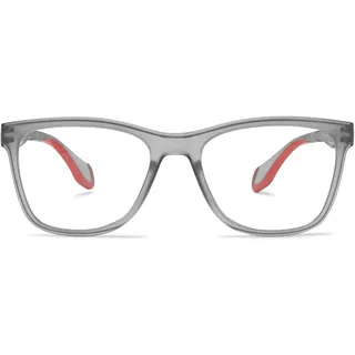 MAGIMODAC Blaulichtfilter Lesebrillen Leicht Rechteckige Anti-Blaulicht Lesebrille Herren Damen Flexibel Federscharnier Computer-Lesebrille Grau +3.00