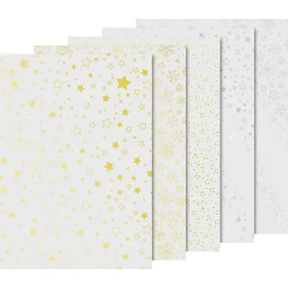 Heyda Transparentpapier Sternenglanz 10 Blatt