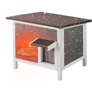 Vevor Katzenhaus für draußen wetterfest 61 x 50,8 x 53,5 cm