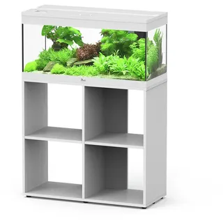Aquatlantis Prestige 80 111 l Aquarium Kombination Weiß