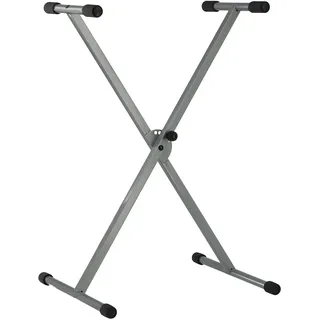 Gewa FX Keyboardständer, silberfarben