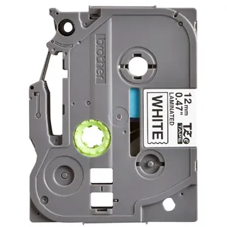 Brother TZe-231 laminiert schwarz auf weiß
