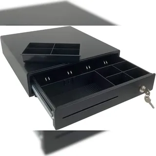 Blitzkasse USB Kassenlade iQCash330SL-USB SLIM LINE 335x370x85mm, Kassenschublade Geldlade Geldschublade