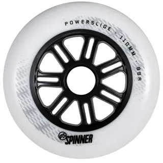 Powerslide Spinner 3er Rollenset 2026 white - 110mm/88a