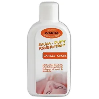 Warda Saunaaufguss Vanille-Kokos Konzentrat 1.000 ml Flasche, Qualitätsöl, Markenöl 1Liter