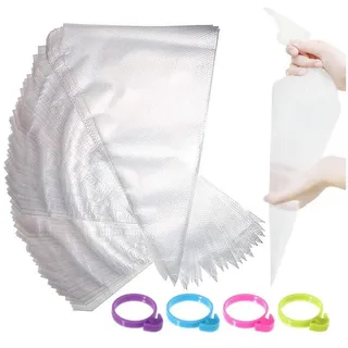 luxuskollektion 100x Spritzbeutel 46cm Verdickt Einweg HDPE Lebensmittelqualität