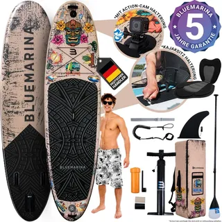 BLUEMARINA SUP Board Set Ariki 325 x 86 x 16,5 cm Tiki