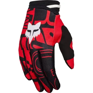 Fox JUNIOR Handschuhe 180 Race SPEC Fluo ROT YM