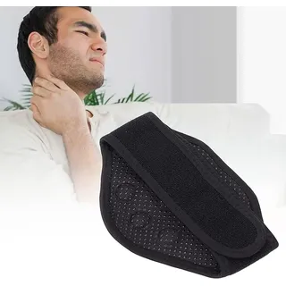 JLASDR Nackenschutz Sport-Halsbandage, Nackenschmerzen, Halsband, magnetische Nackentherapie, mit integrierter Wärmetherapie, verstellbarem Halsband