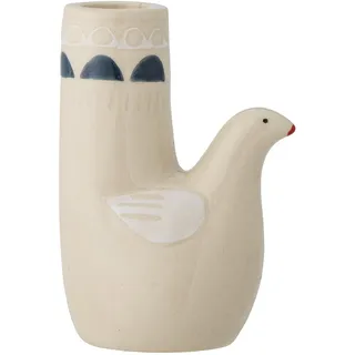 Bloomingville Kerzenhalter Trudy Steingut Weiß